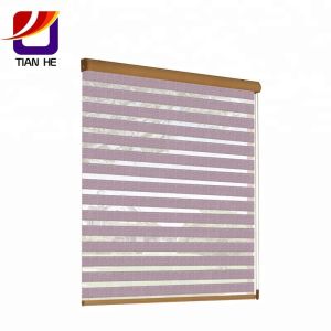 Customized Horizontal 100% Shading Rate zebra blinds fabric