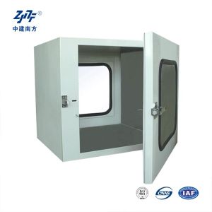Mechanical Cleanroom Interlock Pass Box Dust Free With Interphone UV Light