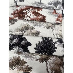 Tear Resistant Stripe Style Jacquard Upholstery Fabric Chenille Curtain Fabric