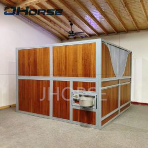 Portable Movable Stable Horse Stall Fronts With Feeder
