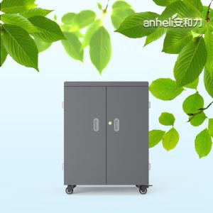 54 USB Slots Tablet Charging Cabinet USB Charging Cart With LED Indicators