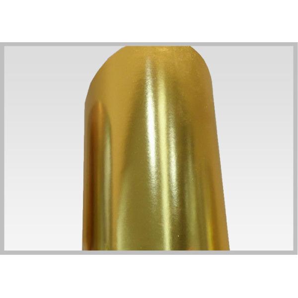 China Embossed Vacuum Metallized Paper For Beer Labels In Thickness 68mic,