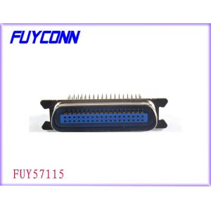 MD Type DDK 36 Pin Centronic Male Right Angle PCB Connector Certificated UL