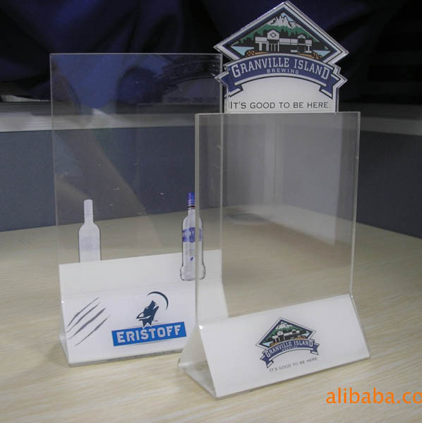 A4 A5 size acrylic menu holder