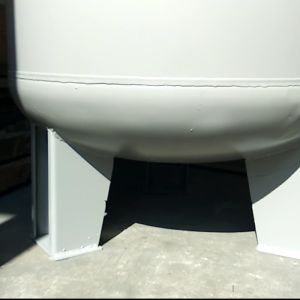 Corrosion Resistant Air Compressor Holding Tank 300L 8BAR