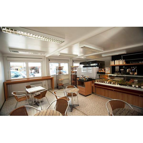 Quick Assembled Flat Pack Container House Movable Durable Roadside Coffee Shop