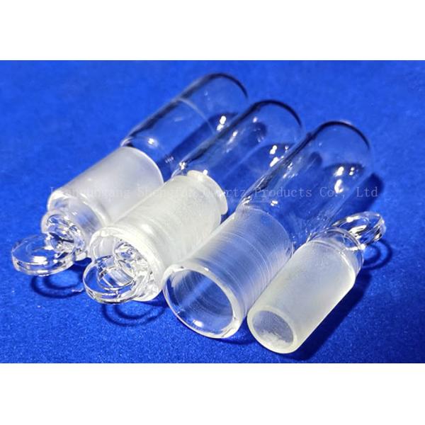 Morse 6.5 Quartz Test Tube With Plug For Quartz Experiment