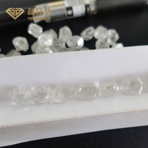 2-2.5 Carat Round HPHT Lab Grown Diamonds DEF Color VVS VS Purity For Jewelry