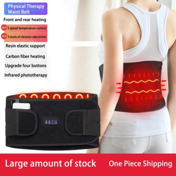 Electrical Thermal Therapy Warm Waist Belt Basic Protection With Massaging