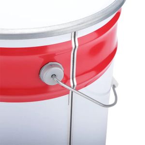 Wholesale Round Chemical Pails With Customized Metal Printing And Rubber Lid from china suppliers