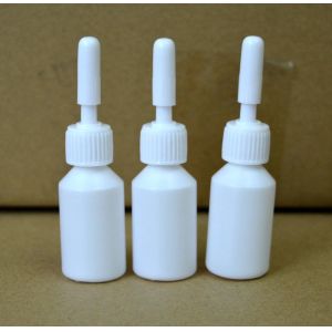 PE 10ml Ophthalmic bottles in white color