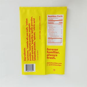 Wholesale New Wholesale Factory Food Grade Mylar Back Seal Bag Food Packaging Pouch For Potato Chips from china suppliers