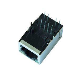 Tab Up 1*1 Port Separated CT 1000Base-T Rj45 Magnetic Jack LPJK4071BGNL