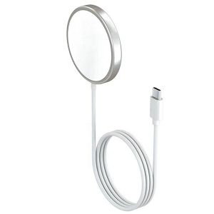 15W 3A Portable Wireless Charger Fast Charging Pad With USB C Cable