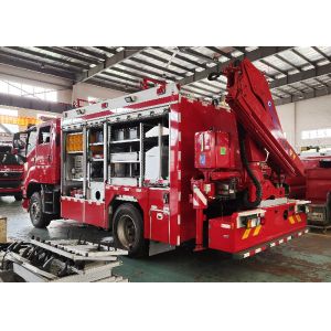 China 177KW 4x2 Drive 95Km/H 98 pcs Fire Equipment Emergency Rescue Vehicle on sale