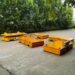 Omnidirectional Transfer Carts With Omni-Wheels Heavy Load Transporter