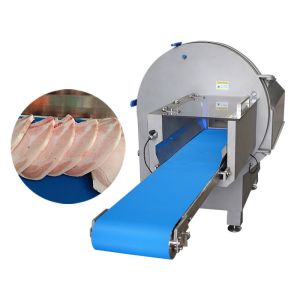 Horizontal JY-25K Meat Slicer And Portion Control Machine to Cut Frozen Beef