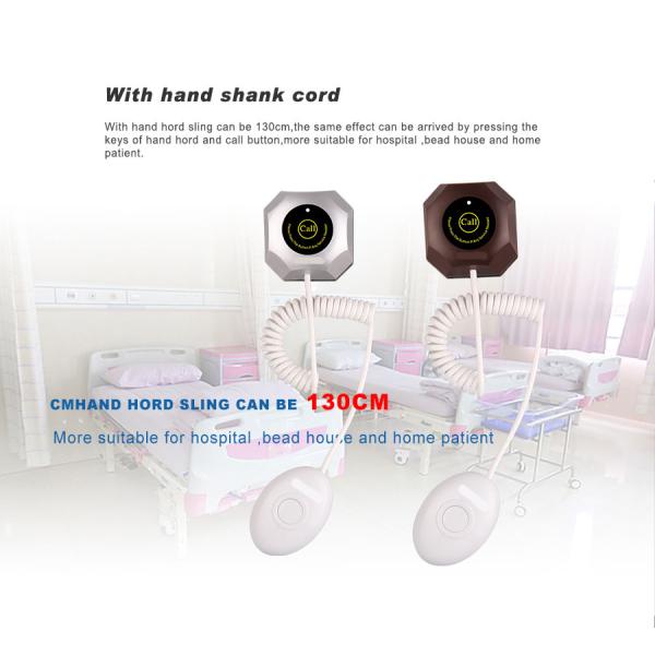 Long range 433.92mhz AM wireless hospital nurse care call system for clinic or senior center