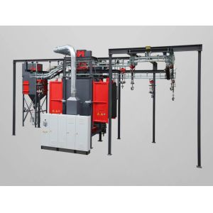 Surface Cleaning Hanger Type Shot Blasting Machine With Electrical Control