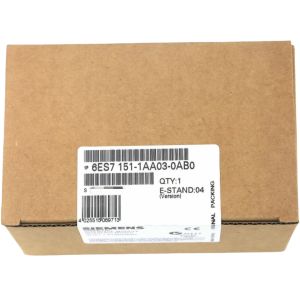 Wholesale SIEMENS 6ES7151-1AA03-0AB0 SIMATIC DP, INTERFACE MODULE IM151-1 STANDARD FOR ET200S; TRANSMISS. RATE UP TO 12MBIT/S; DATA VOLUME 128BYTE FOR EACH from china suppliers