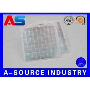 Transparent Adhesive Holographic Security Stickers 3d Hologram Printed