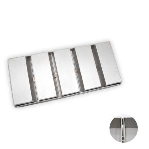 Rk Bakeware China-Aluminum Pullman Toast Baking Pan with Factory Price Bread Tin