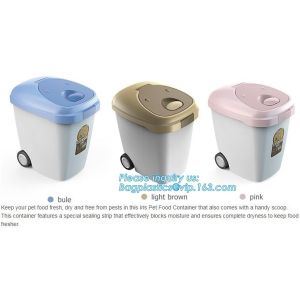 Pet Food Large Container Dog Cat Animal Storage Bin Dry Feed Seed 30L Containers