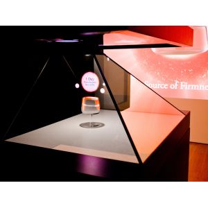 Professional Hologram Pyramid Hologram Showcase 3D Holographic Projector
