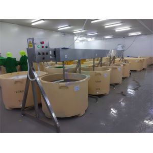 Large capacity drum mixer Shrimp Processing