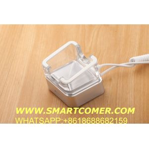 COMER anti lost cable alarm locking devices for security mobile phone mounting