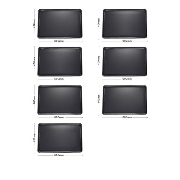 Customized Aluminized Baking Tray Sheet Pan for Bread Pizza Cake Cookie Bakery Oven