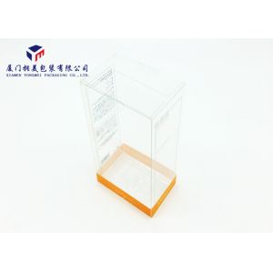 Shampoo Pet Plastic Box Clear Box Packaging Rectangle Shape 18cm Height