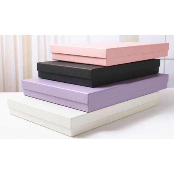 Calendaring Gift Color Box , EE Flute UV CMYK Scarf Gift Boxes