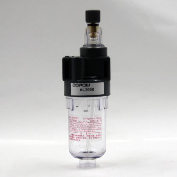 Compressed Air Filter Regulator Lubricator Black AL Series Air Source Processing