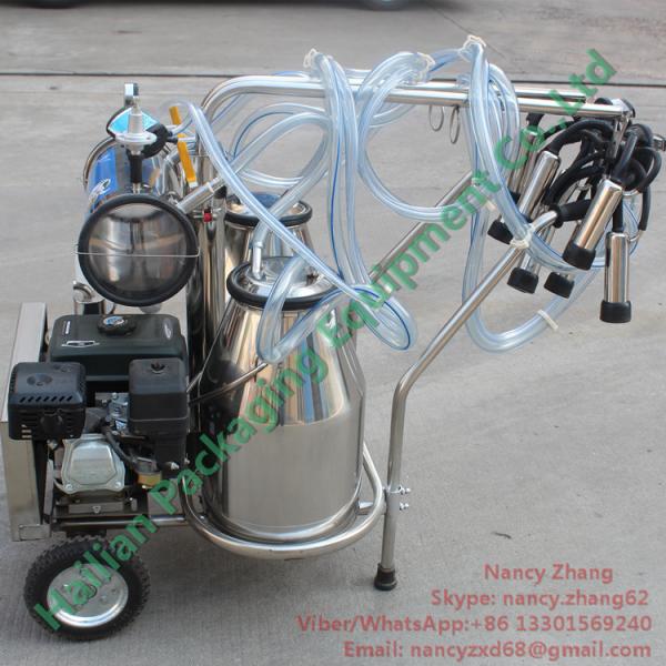 Gasoline Engine Milk Suction Machine for Milking Sucking Vacuum Pump Type
