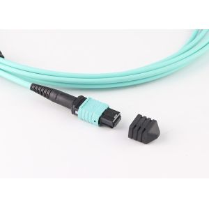 24F MPO MTP Fiber Optical Cable With LSZH Jacket