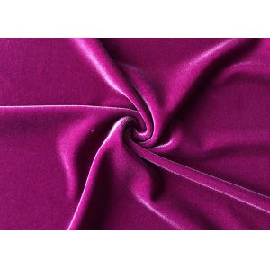 Shiny Crushed Solid Knit Sofa 250gsm Spandex Velvet Fabric
