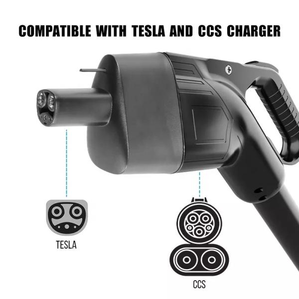 175KW CCS1 Adapter Supercharger Replacement For Tesla Model S/X/3/Y IP55 CCS