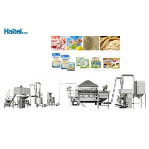 SUS Nutritional Baby Food Cereal Processing Equipment 280kg/H