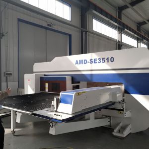 CNC Servo Punch Press High Precious Positioning 600hpm Punching Frequency