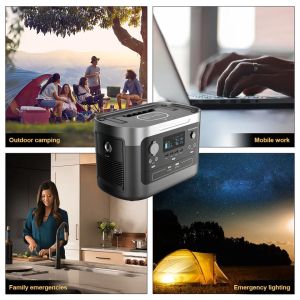 Outdoor Portable Power Station Generator Camping Lithium Battery Power Supply