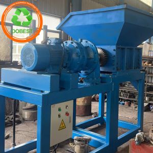 Wholesale Double Shaft Compact Structure Welding for Crushing Clothes Scrap PVC HDPE PP PET from china suppliers