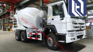 Wholesale 371HP 10cbm 8x4 Concrete Mixer Trucks with EURO2 Standard , ZZ5317GJBM3067 from china suppliers