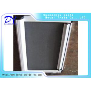 250cm Pleated Mesh Folding Screen Door With Fabric