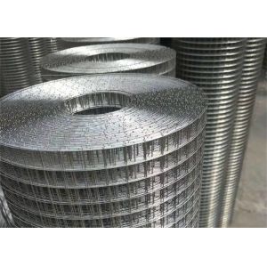 Stainless Steel Welded Wire Mesh Panels / Rolls Shape Customized