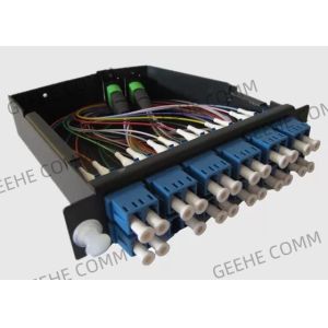 LC/UPC Duplex 12 Fiber LGX Style MPO Cassette