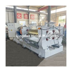 1200 mm Length Two Roll Rubber Compound Mixing Machine with 1 1.27 Roll Ratio