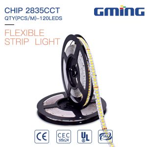 16W DC12V 1650-1850lm Waterproof 2835 LED Strip 2Oz PCB