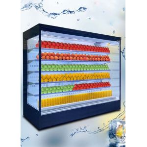 Quiet Frost Free Multideck Open Chiller With Adjustable Shelf