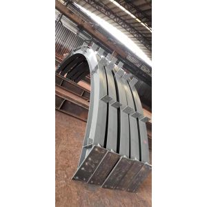 Durable Arc Steel Beam Poultry Farm Structure For Awning , Door Frame ,